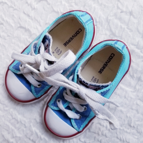 Custom Bluey Colored Converse All Star - Picture 4 of 7